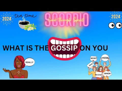 🤔 WHAT IS THE GOSSIP ON YOU ⚖️🔥🙏💯‼️ A MUST SEE 👀#scorpio #scorpiotarot #scorpiocollective