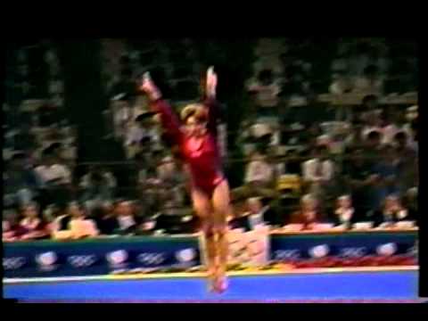 4th T USA Phoebe Mills FX - 1988 Olympic Games 9.900
