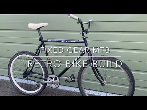 Fixed Gear retro MTB build- Giant Yukon