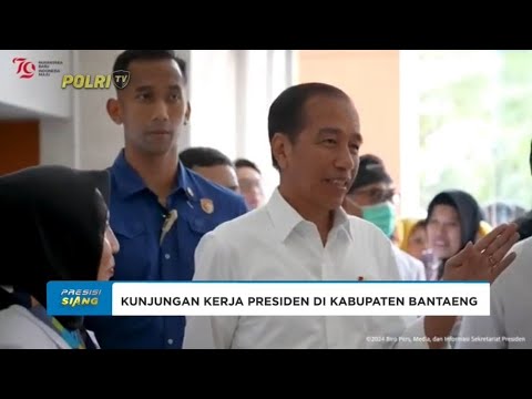 KUNJUNGAN KERJA PRESIDEN JOKOWI DAN IBU IRIANA KE KABUPATEN BANTAENG