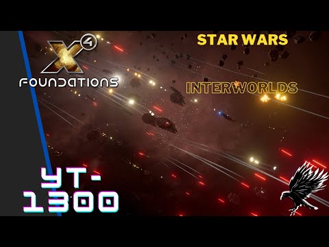 Star Wars Interworlds Ship Shenanigans 1 - YT-1300, X4 Foundations modded