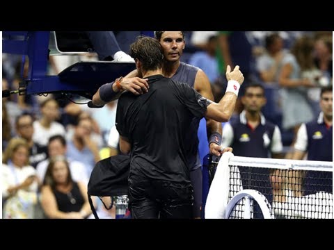 David Ferrer Retires Against Nadal In Final Grand Slam Match