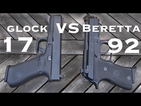 Beretta 92 vs Glock 17 - Legendary 9mm Comparison