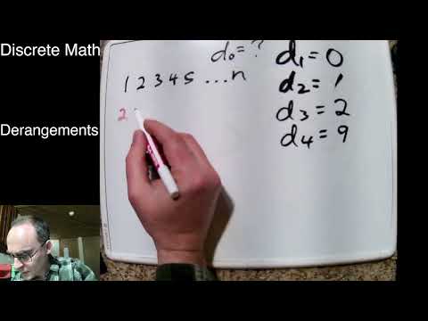 Discrete Math: derangements
