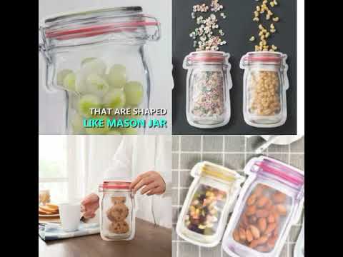 Jar Shaped Zipper Pouch