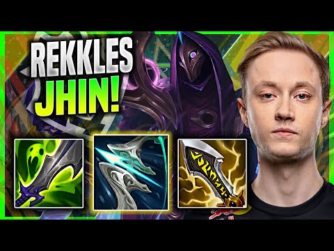 REKKLES IS SO CLEAN WITH JHIN GALEFORCE! - G2 Rekkles Plays Jhin ADC vs Jinx! | Season 11