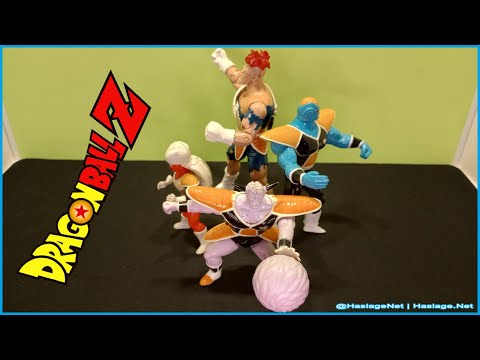 Dragon Ball Z Bandai 1990s Ginyu Force: Captain Ginyu, Jeice, Burter & Recoome #DragonBall