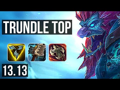 TRUNDLE vs QUINN (TOP) | 6 solo kills, 400+ games | NA Master | 13.13
