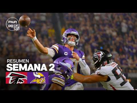 Atlanta Falcons vs. Minnesota Vikings | Resumen NFL en español - Semana 2 | NFL Highlights 2025