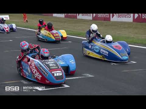 British Sidecar Championship 2025 Round 2 Snetterton Race 1
