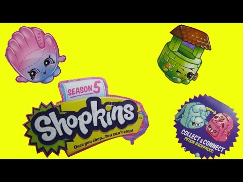 SHOPKINS SEASON 5 Opening Toy Surprises for Kids fun Playing Video