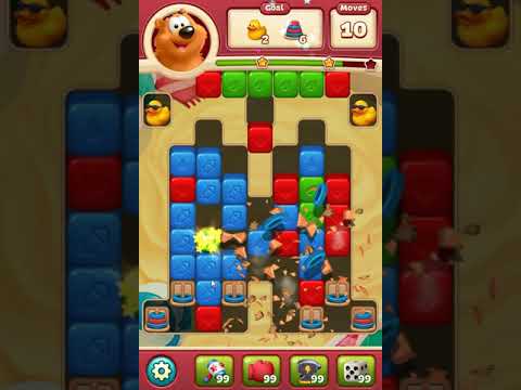 Toon Blast Level 3085 NO BOOSTERS - A S GAMING ✔️