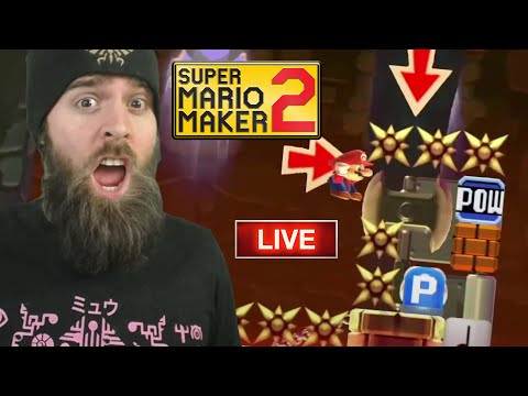 JUST SLIP IN THERE [SUPER MARIO MAKER 2] [LIVE]