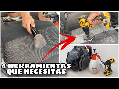 4 TOOLS you NEED to CLEAN car seats or start your DETAILING business
