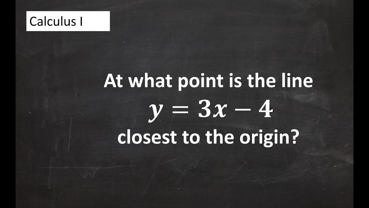 How do you find the origin point?