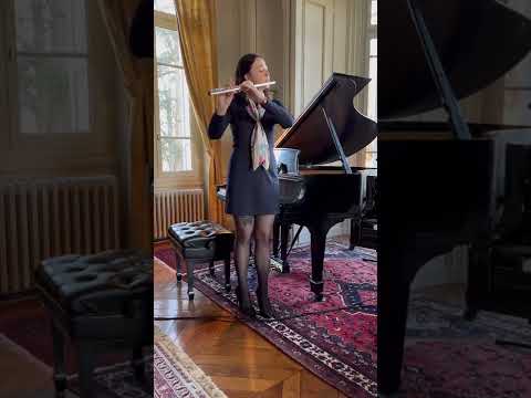 Bach Prélude No. 12 - this time on the flute! ???? #bach #classicalmusic #pianist #flute