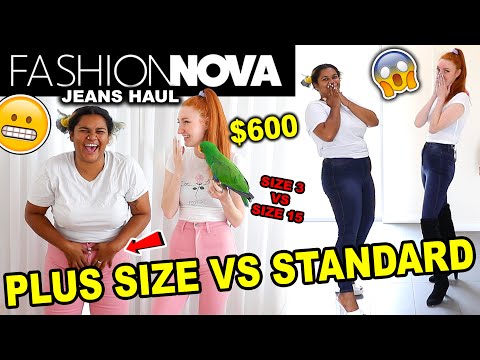 FASHION NOVA HAUL 2020 | $600 FASHION NOVA PLUS SIZE HAUL & SIZE COMPARISON | FASHION NOVA JEANS