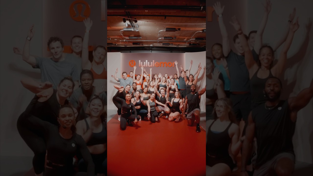 Teaching a class at lululemon’s Studio Yet was absolutely 🔥