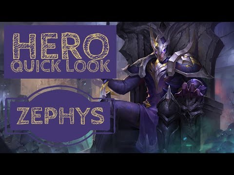 Zephys: Hero Quick Look- Arena of Valor