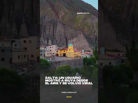 Se hizo VIRAL por mostrar a IRUYA desde al aire