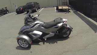 preview picture of video 'Can-Am Spyder ST SE5 Ride and Review -- Mountain Motorsports Marietta'