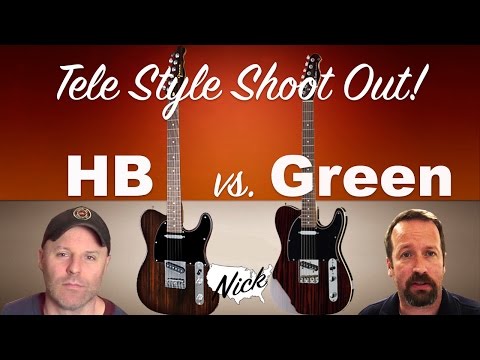 Harley Benton TE-70 vs Green TL Rosewood - Telecaster Style Shootout (Not a Fender in sight!)