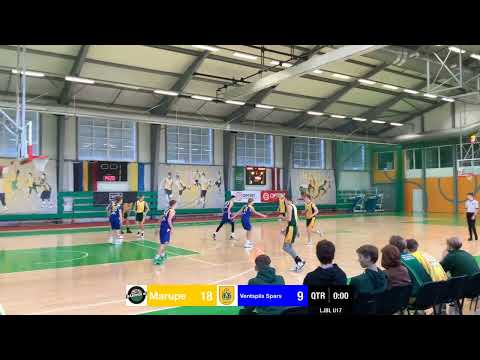 LJBL U17 Marupes SC : Ventspils Spars