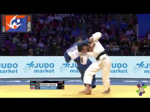 European Judo Championships Warsaw 2017 Bronze -60kg SAFAROV Orkhan (AZE) vs. PAPINASHVILI (GEO)