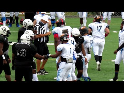 Hartford Rebels vs Connecticut Fire - Semi-Pro Football Game - Video Highlights  September 26, 2020
