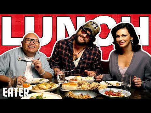 Jason Momoa, Morena Baccarin, and Jacob Batalon Try NYC's Best Hawaiian Food — Let's Do Lunch