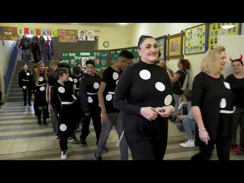 Farsangi felvonulás a Beremendi Általános Iskolában