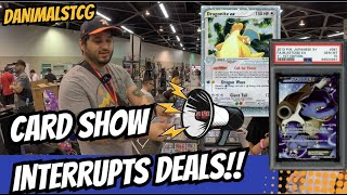 CARD SHOW made it HARD to make DEALS! | West Coast Card Show 2025 Part 1 VENDOR POV