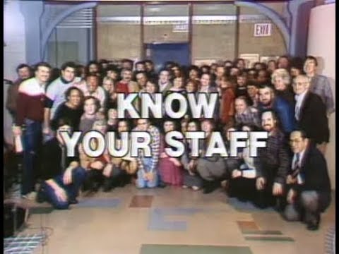 "Know Your Staff" Collection on Letterman, 1982-84