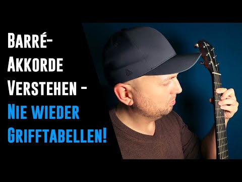Barré-Akkorde Gitarre - Das System verstehen
