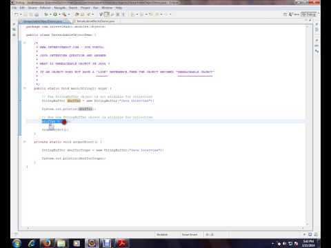 Unreachable Java Object