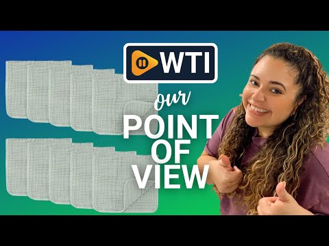 Comfy Cubs Muslin Burp Cloths - WTI product video review