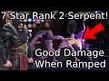 7 Star Rank 2 Serpent Damage Output! (And Suicides) | Marvel Contest Of Champions