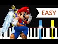 Delfino Plaza Super Mario Sunshine EASY Piano Tutorial