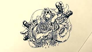 Doodle from Imagination - Alien Lips