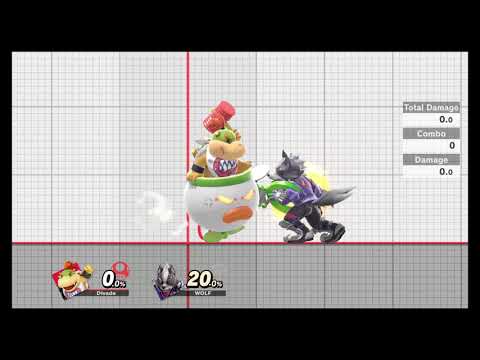 Bowser Jr Up throw Up air Tutorial