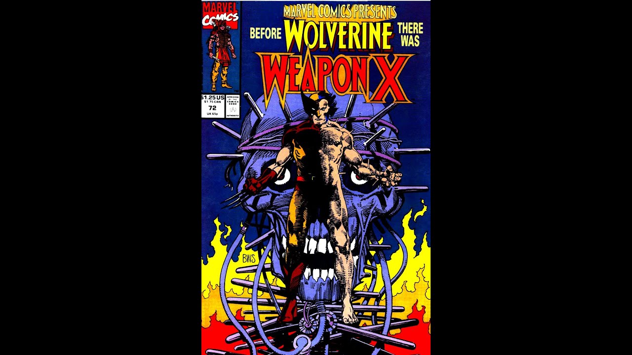 Weapon X, Prologue! Marvel Comics Presents 72, by Barry Windsor-Smith, Marvel Comics 1991