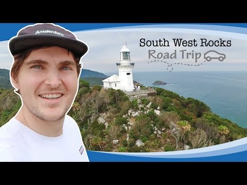 Whale Watching: South West Rocks, NSW Australia - Trial Bay Gaol and Smoky Cape Lighthouse