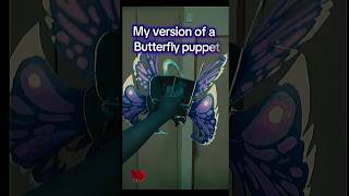 She is finally here after so long heh.. #ScarOfLove #Dragonpuppet #scary #cool #art #butterfly