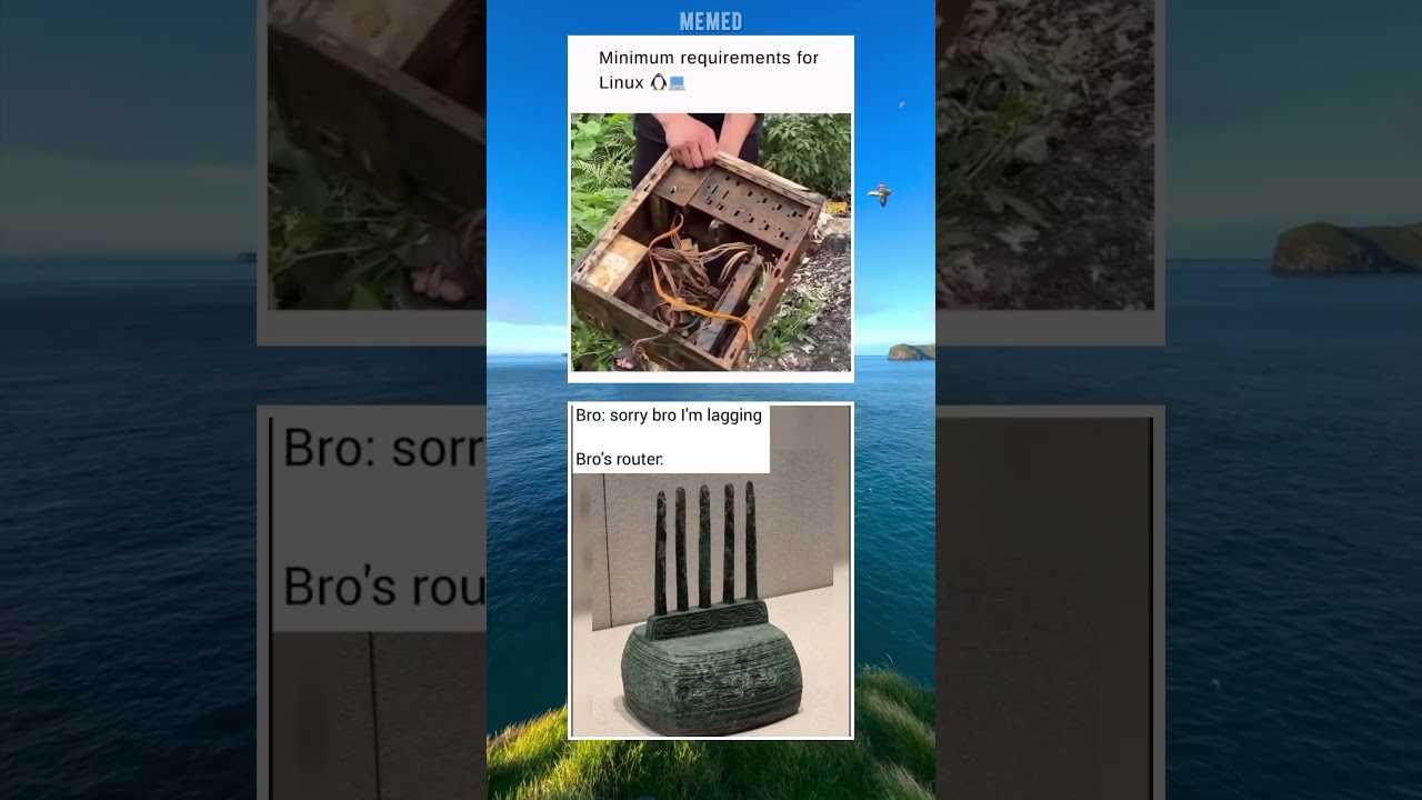 Linux 😂 #memes #funny #relatable #linux #viralmemes #shorts