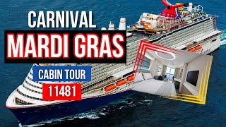 Carnival Mardi Gras Cabin Tour | Balcony Tour