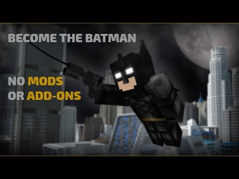 Ultimate Minecraft Guide: Become BATMAN instantly!
