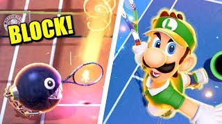 Mario Tennis Aces - How to Block all Special Shots