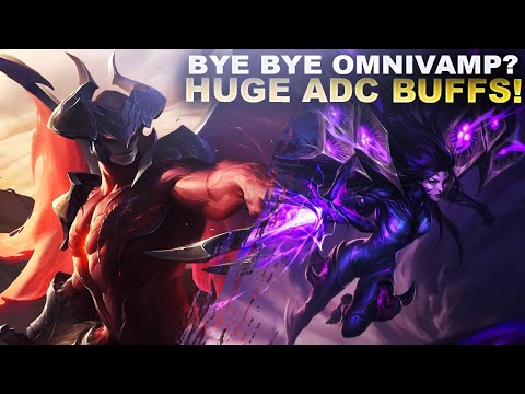 BYE BYE OMNIVAMP? HUGE ADC BUFFS!?! - Patch 13.1b Breakdown | League of Legends