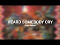 Oingo Boingo - Heard Somebody Cry (LYRICS)