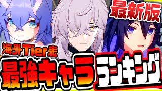 崩壊スターレイル 最新版最強キャラランキング海外Tier表ゼーレ景元ケイゲンガチャリセマラ対応リークなし公式情報
